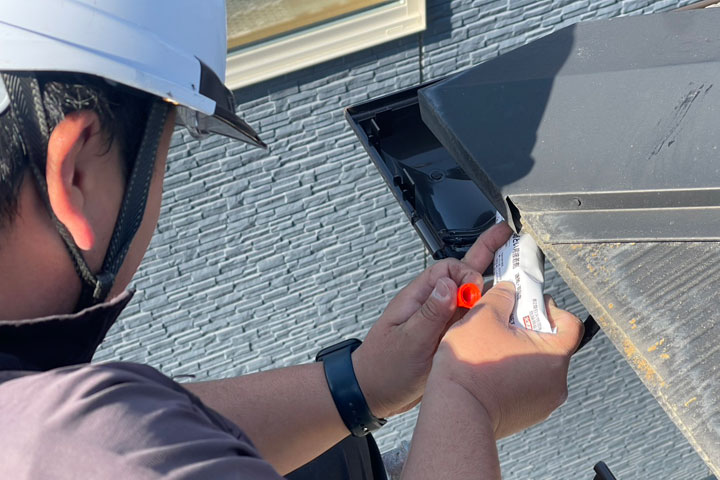 品質の高い雨樋施工